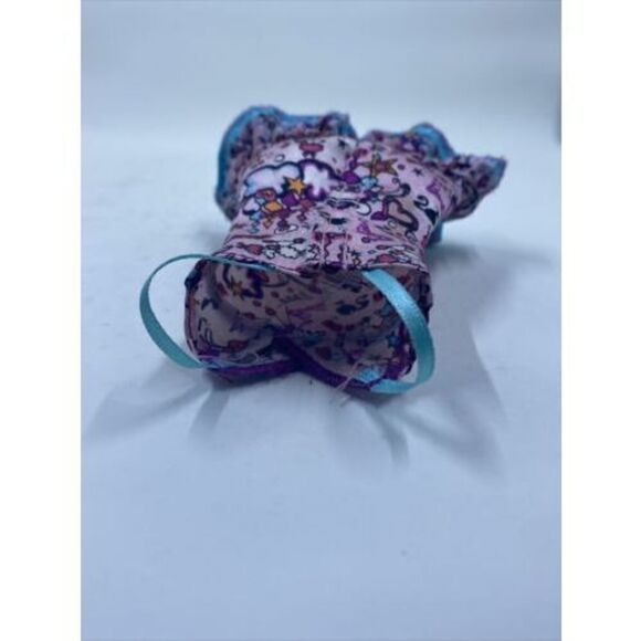 2011 Sister Slumber Party Barbie Doll Blue Pink Dress Nightie Fits SF Only - Picture 4 of 5